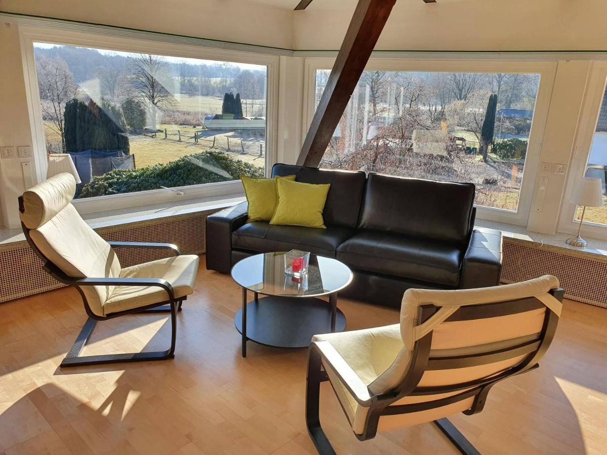 Ferienwohnung Im Auetal - Wohnung I 한스테트 외부 사진