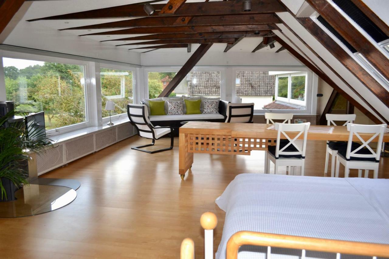 Ferienwohnung Im Auetal - Wohnung I 한스테트 외부 사진